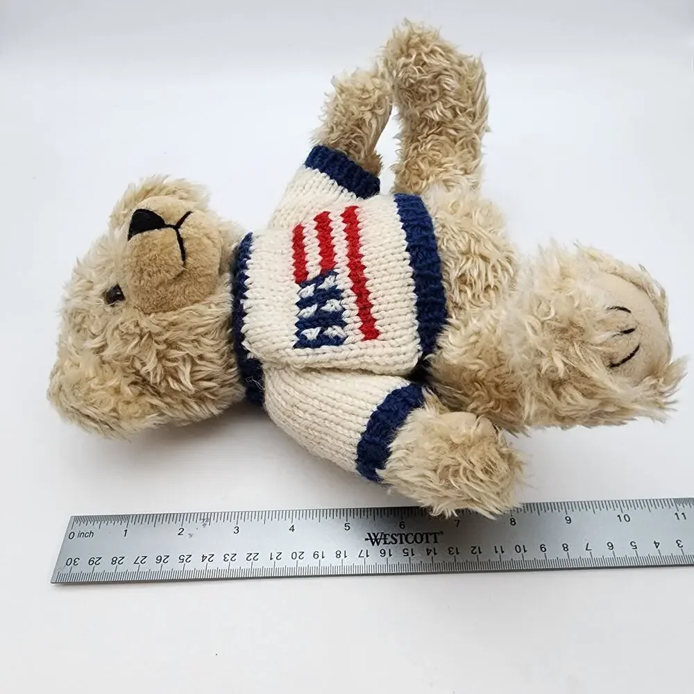 Vintage Goody Bear Beige Plush Toy 8